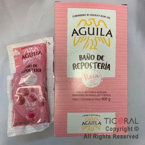 POUCH REPOSTERIA ROSA FRUTILLA AGUILA 6 X 150GR